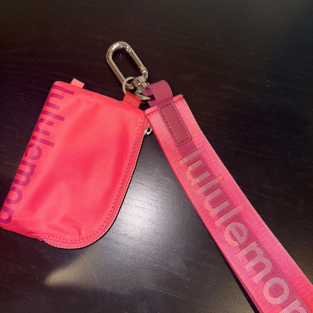lululemon athletica Pink Key & Card Holder